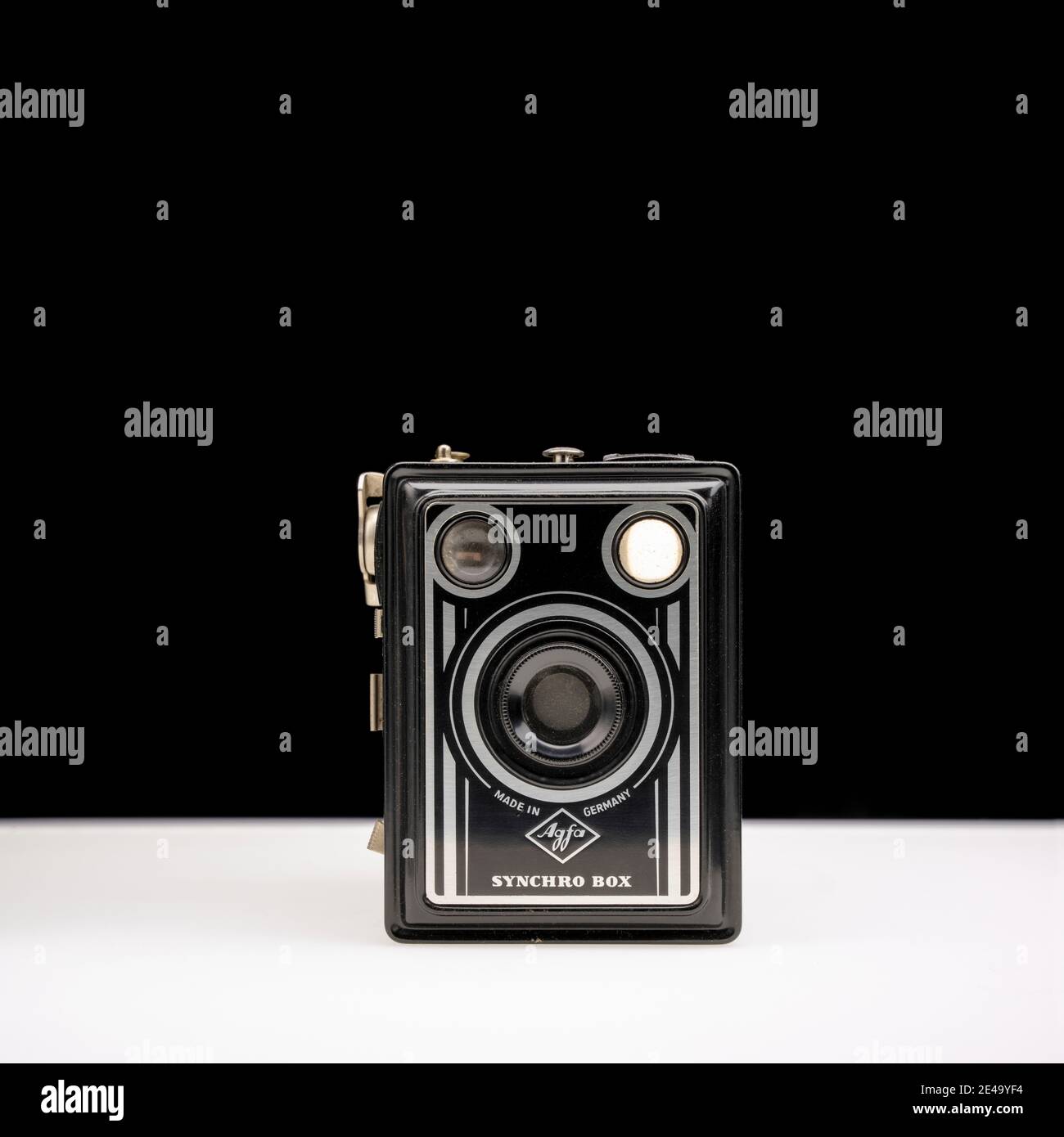 Fotocamera storica Foto Stock