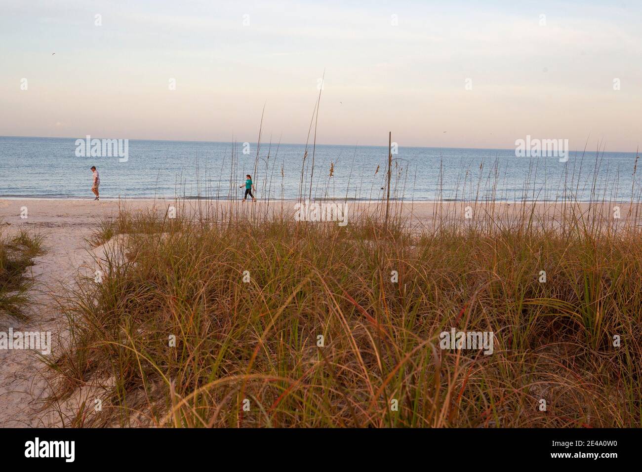 Spiaggia di St Pete vicino a San Pietroburgo, Florida. Spiagge in Florida. Foto Stock
