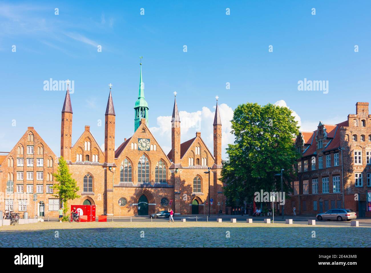 Lübeck, Heiligen-Geist-Hospital, Casa di riposo e di cura, Ostsee (Mar Baltico), Schleswig-Holstein, Germania Foto Stock