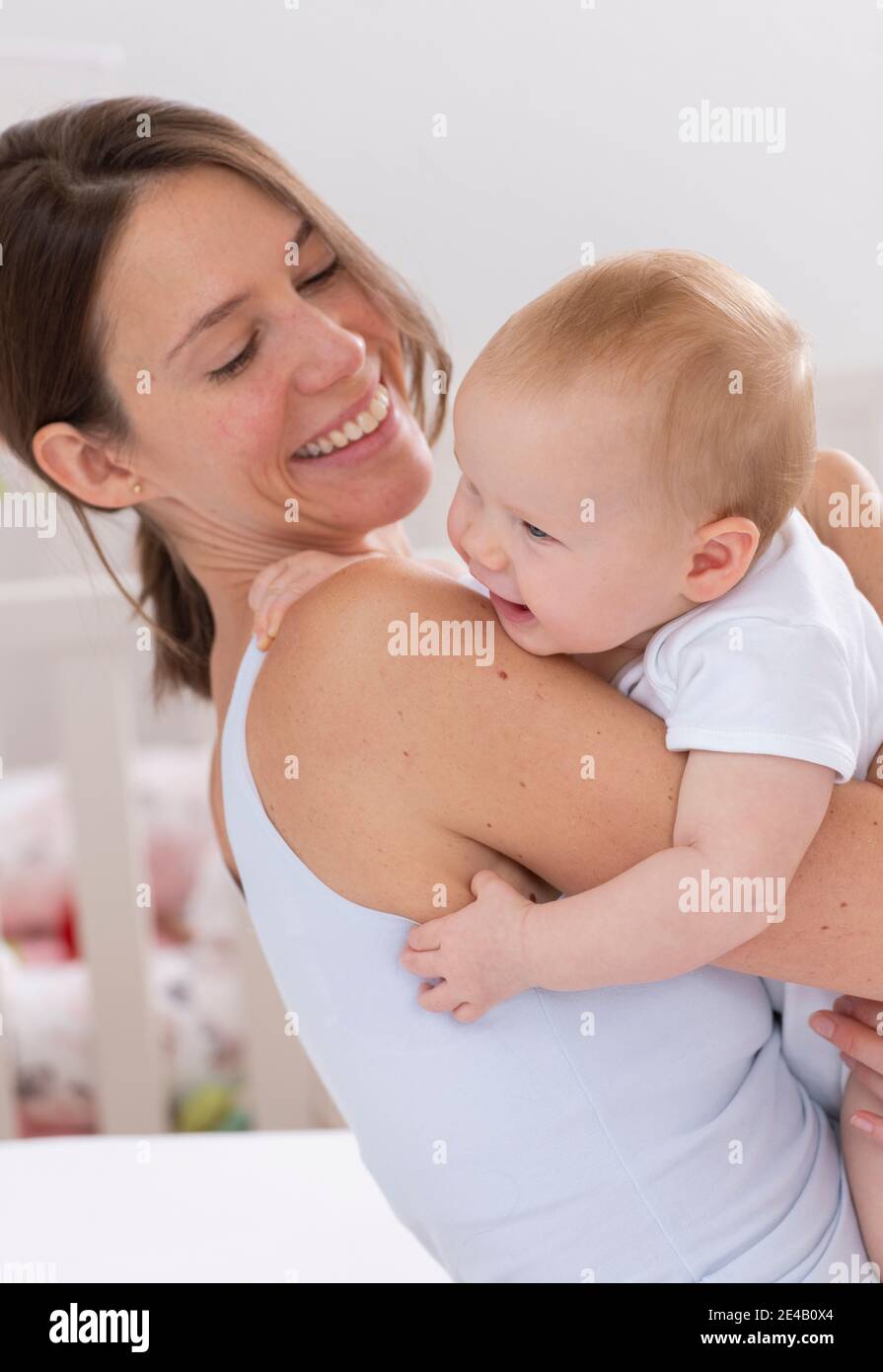 Madre e bambino Foto Stock