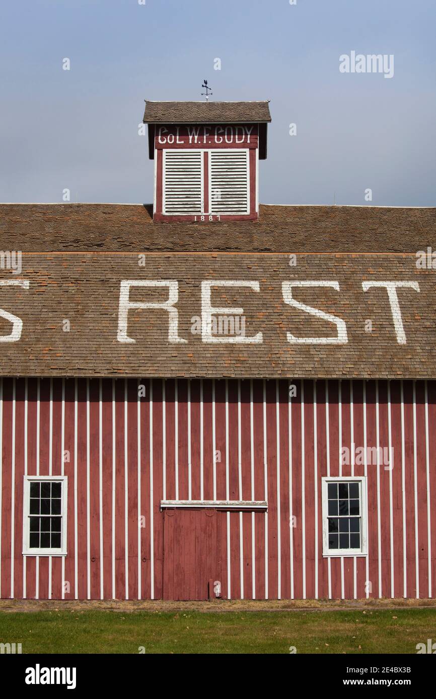 Scout's Rest Ranch, North Platte, Lincoln County, Nebraska, Stati Uniti Foto Stock