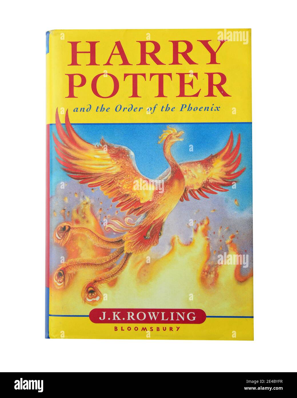 J.K.Rowling che "Harry Potter e l'ordine di Phoenix" prenota, Surrey, England, Regno Unito Foto Stock