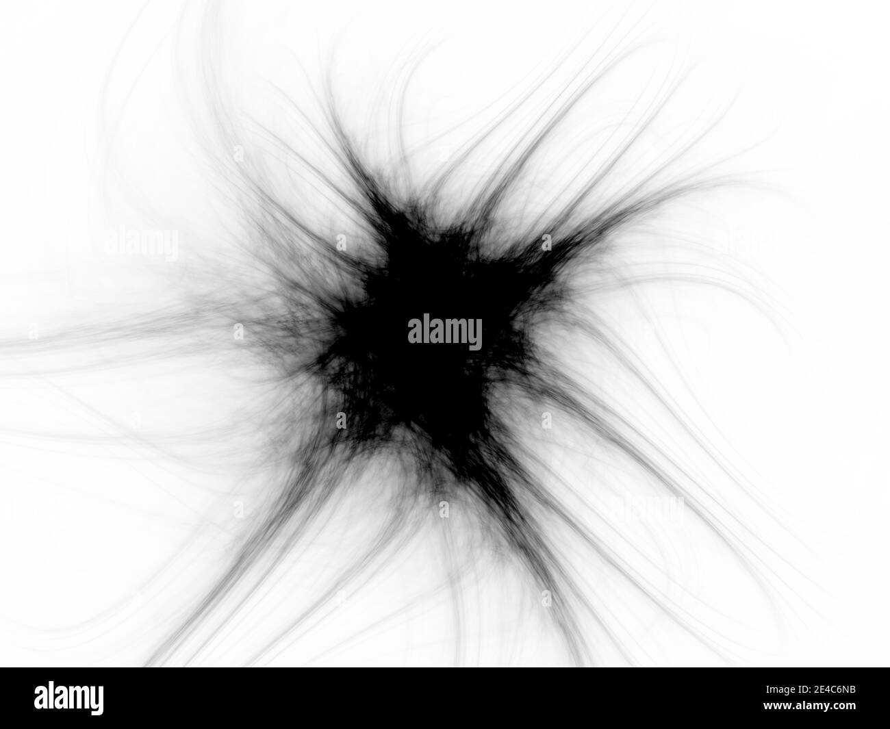 surreale futuristico digitale 3d design arte astratto sfondo illustrazione frattale per la meditazione e la decorazione carta da parati Foto Stock