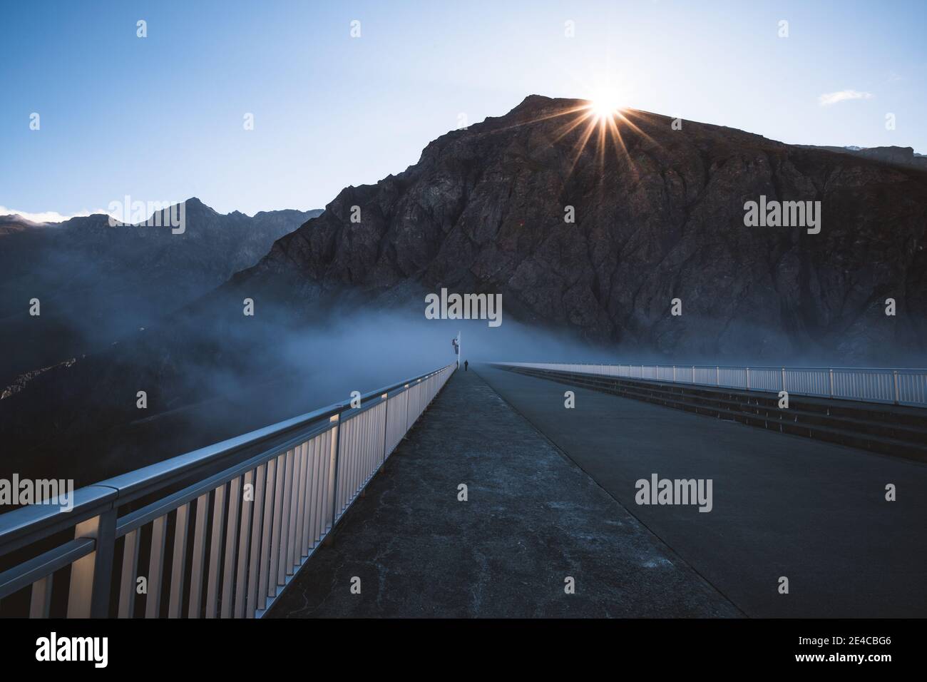 Svizzera, Vallese, Lac des Dix Foto Stock