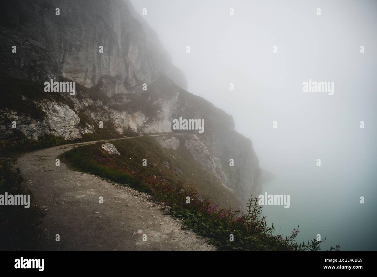 Svizzera, Vallese, Lac des Dix Foto Stock