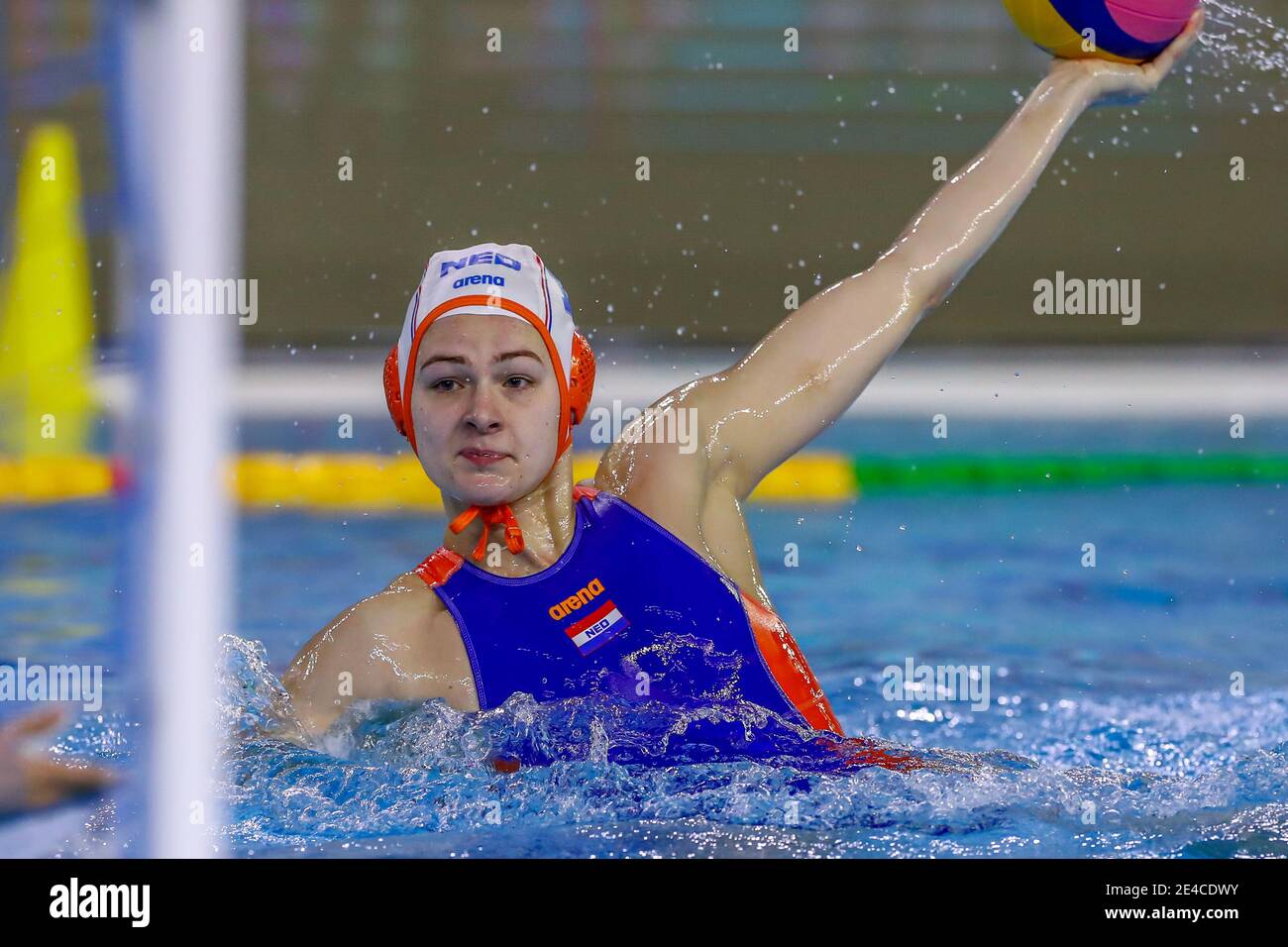 TRIESTE, ITALIA - GENNAIO 22: Simone van de Kraats dei Paesi Bassi durante  la partita tra Paesi Bassi e Kazachstan al Polo Olimpico delle Donne Foto  stock - Alamy