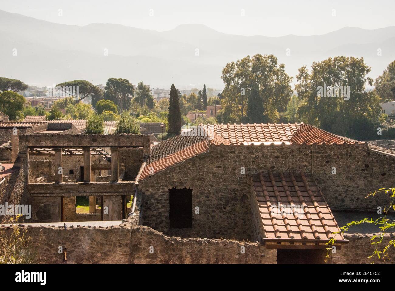 Sito archeologico di Pompei Foto Stock