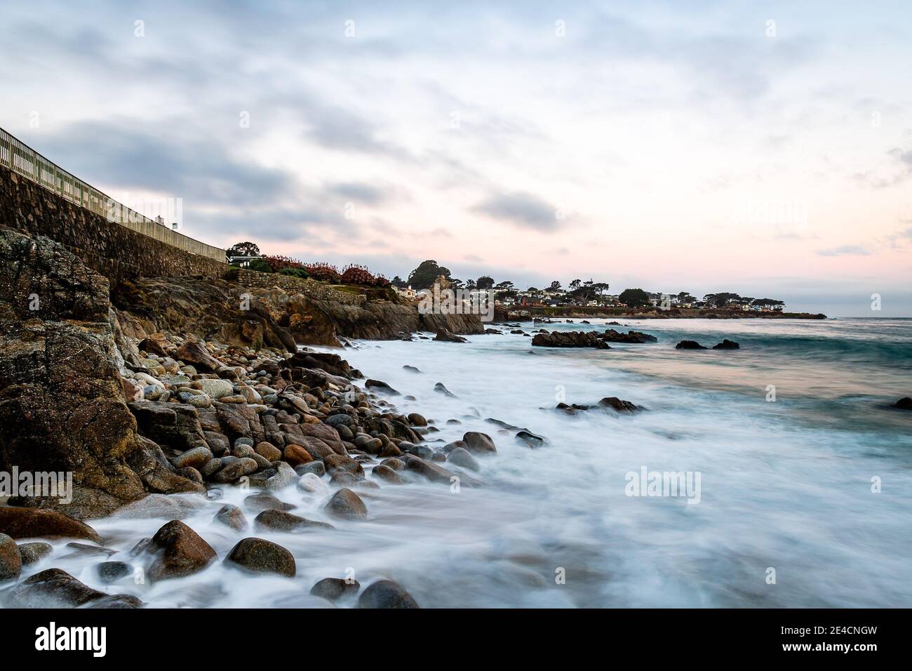Alba da Lover's Point Foto Stock