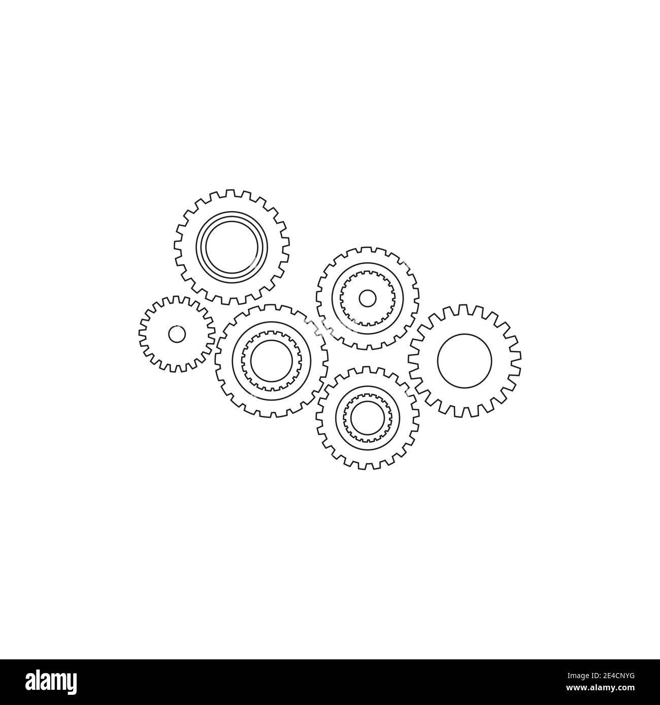 Logo Marcia Modello icona vettore illustration design Illustrazione Vettoriale