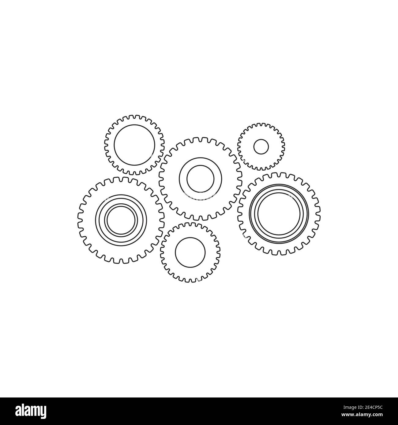 Logo Marcia Modello icona vettore illustration design Illustrazione Vettoriale