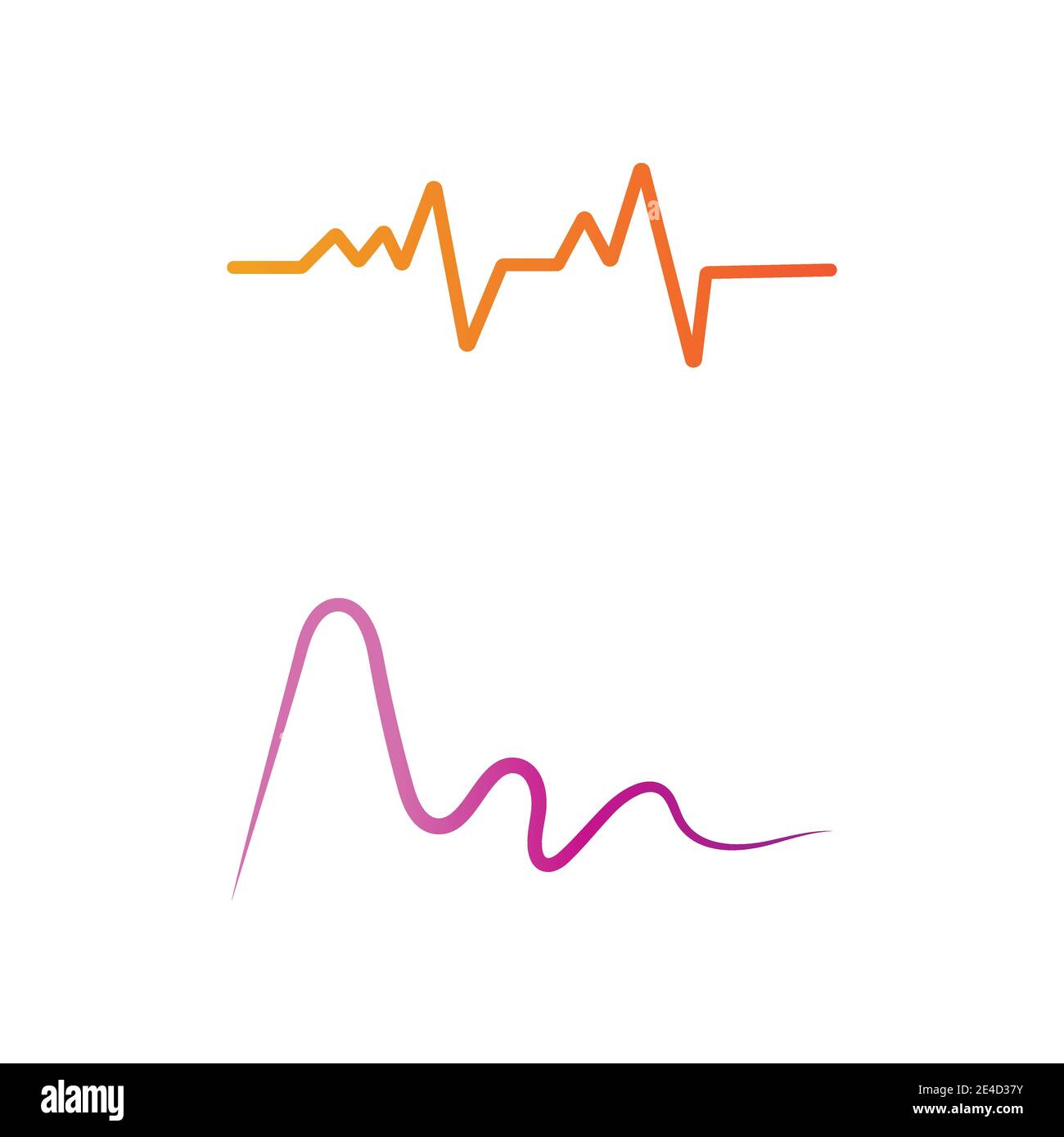 Le onde sonore illustrazione vettoriale del modello di progettazione Illustrazione Vettoriale