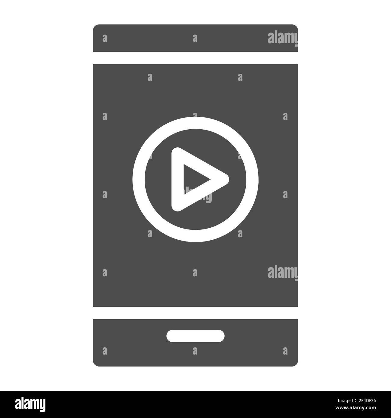 Icona della formazione mobile. Illustrazione vettoriale dello studio isolata in bianco. Corso online di glyph stile design, progettato per il web e app. EPS 10. Illustrazione Vettoriale