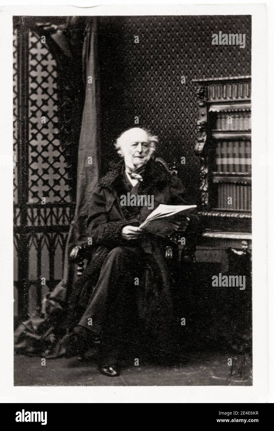 Fotografia d'epoca del XIX secolo: Ammiraglio della flotta Sir George Francis Seymour GCB, GCH, PC (17 settembre 1787 – 20 gennaio 1870) è stato un ufficiale della Royal Navy. Foto Stock