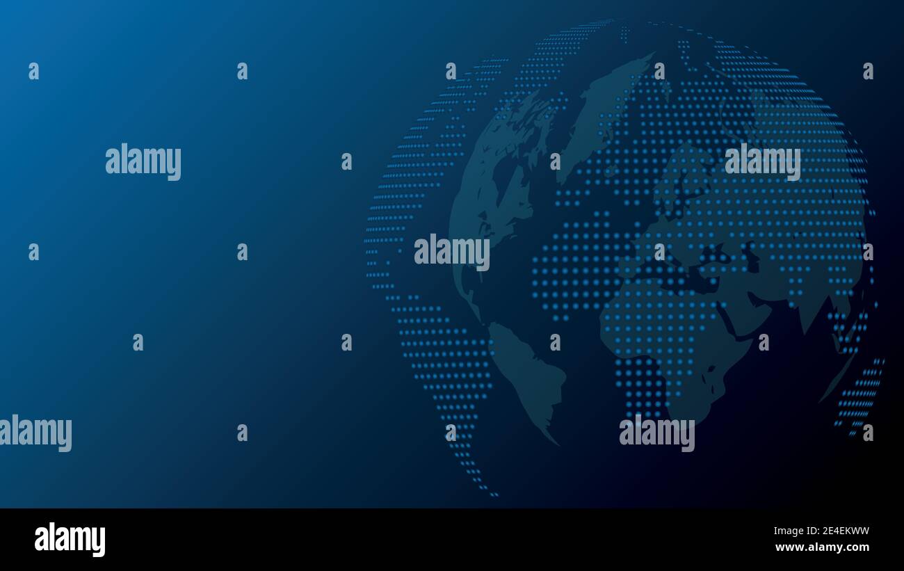 Globo terrestre, sfondo, mappa mondiale globo Illustrazione Vettoriale