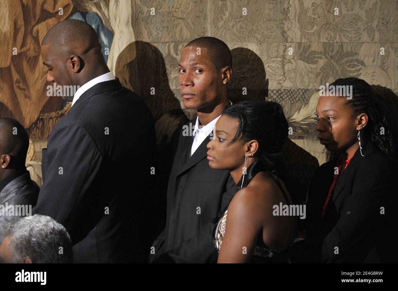 Guillaume Hoarau partecipa al primo incontro dei Dipartimenti d'oltremare e dell'Amministrazione Territoriale presso l'Elysee Palace, Parigi, Francia, il 6 novembre 2009. Foto di Christophe Guibbaud/ABACAPRESS.COM Foto Stock