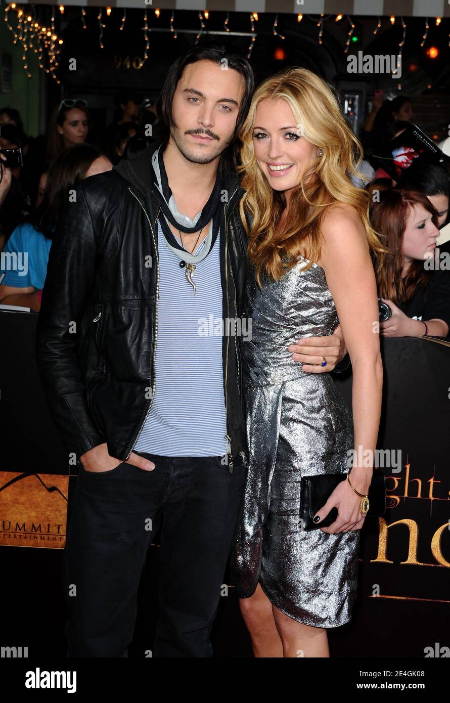 Cat Deeley e Jack Huston partecipano alla prima Twilight Saga New Moon che si tiene al Mann Village Theatre. 16 novembre 2009. Foto di Lionel Hahn/ABACAPRESS.COM (nella foto: Cat Deeley, Jack Huston) Foto Stock