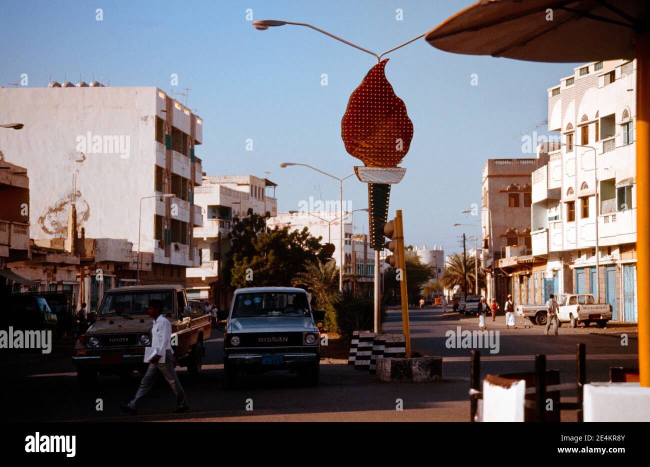 Centro di Hodeidah Yemen Tihama Foto Stock