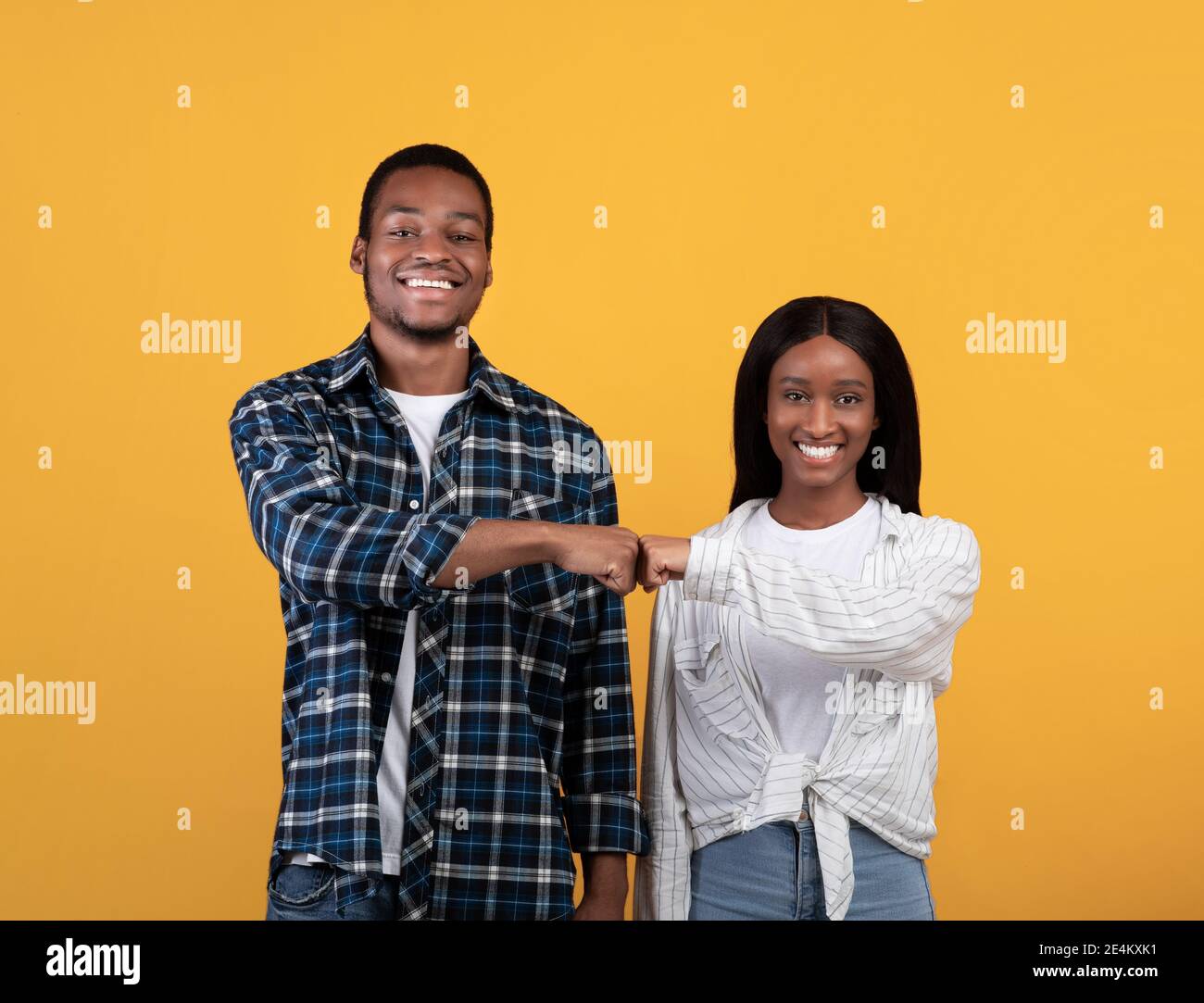 Lavorare in team, accettare di fare, collaborare e collaborare Foto Stock