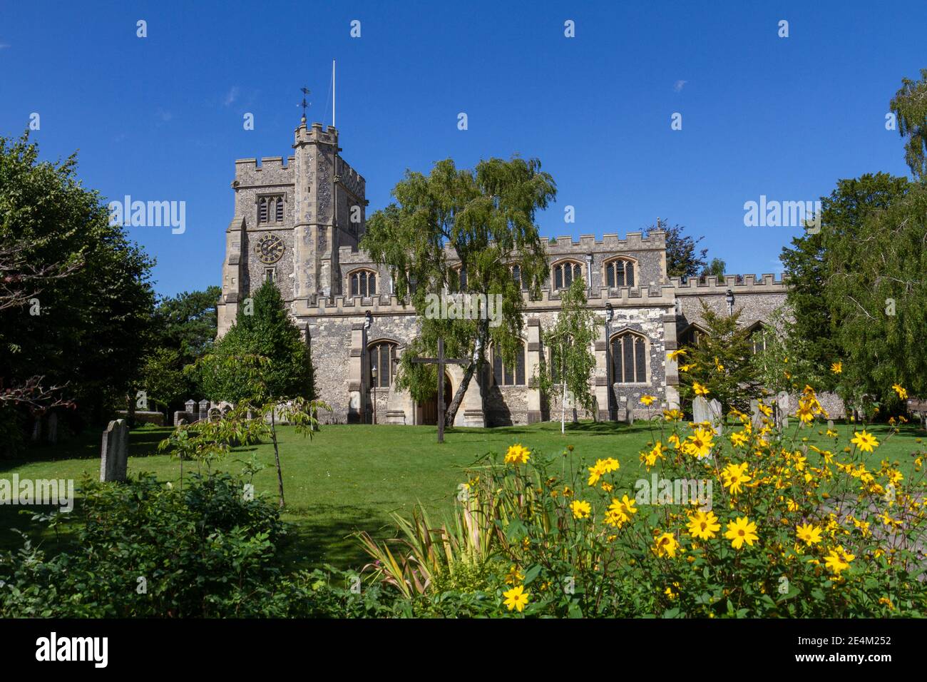 Chiesa di San Pietro e San Paolo a Tring, Hertfordshire, Regno Unito. Foto Stock