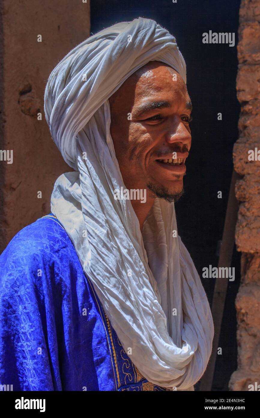 Ritratto di un giovane berbero Foto Stock