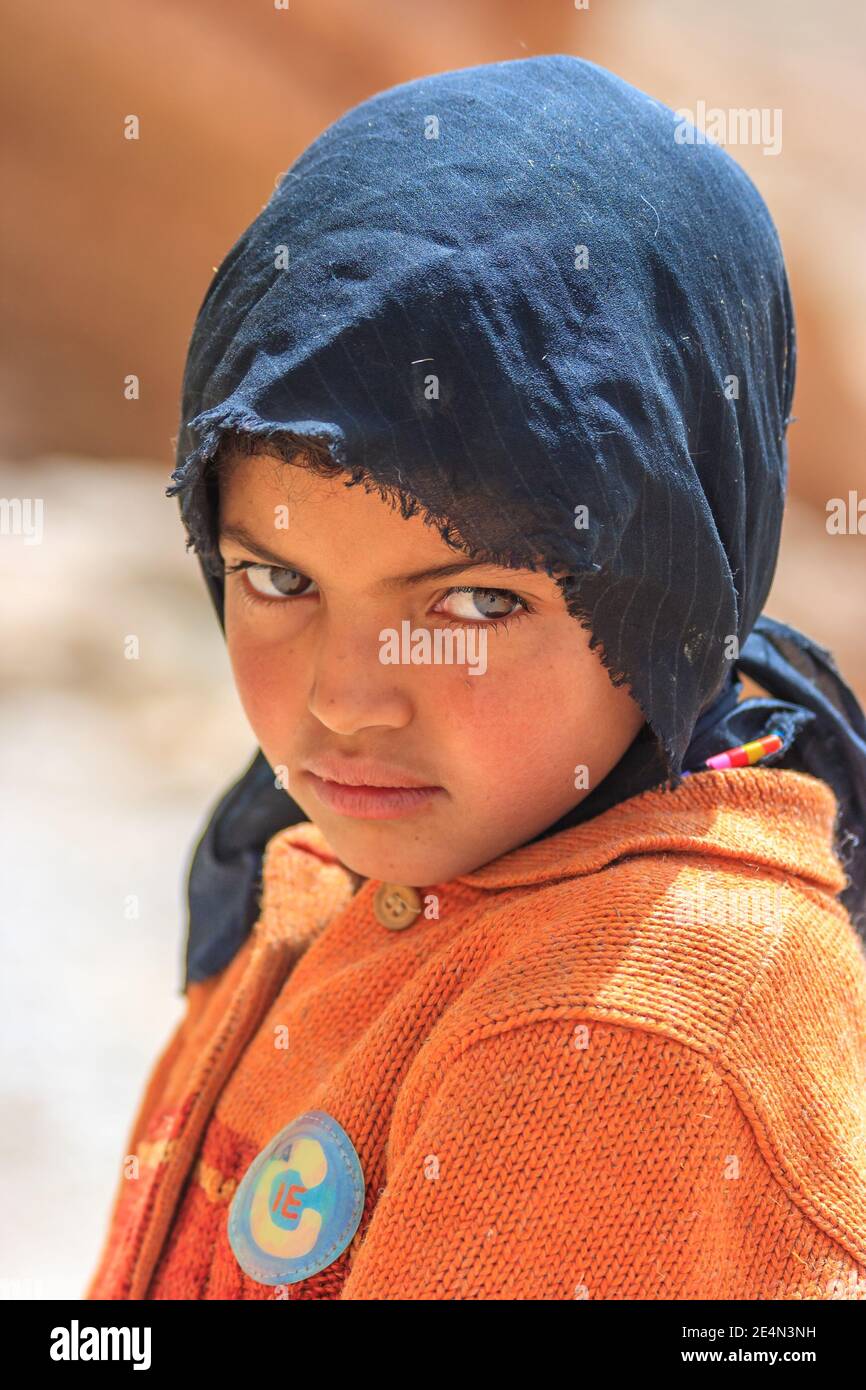 Bambino berbero Foto Stock