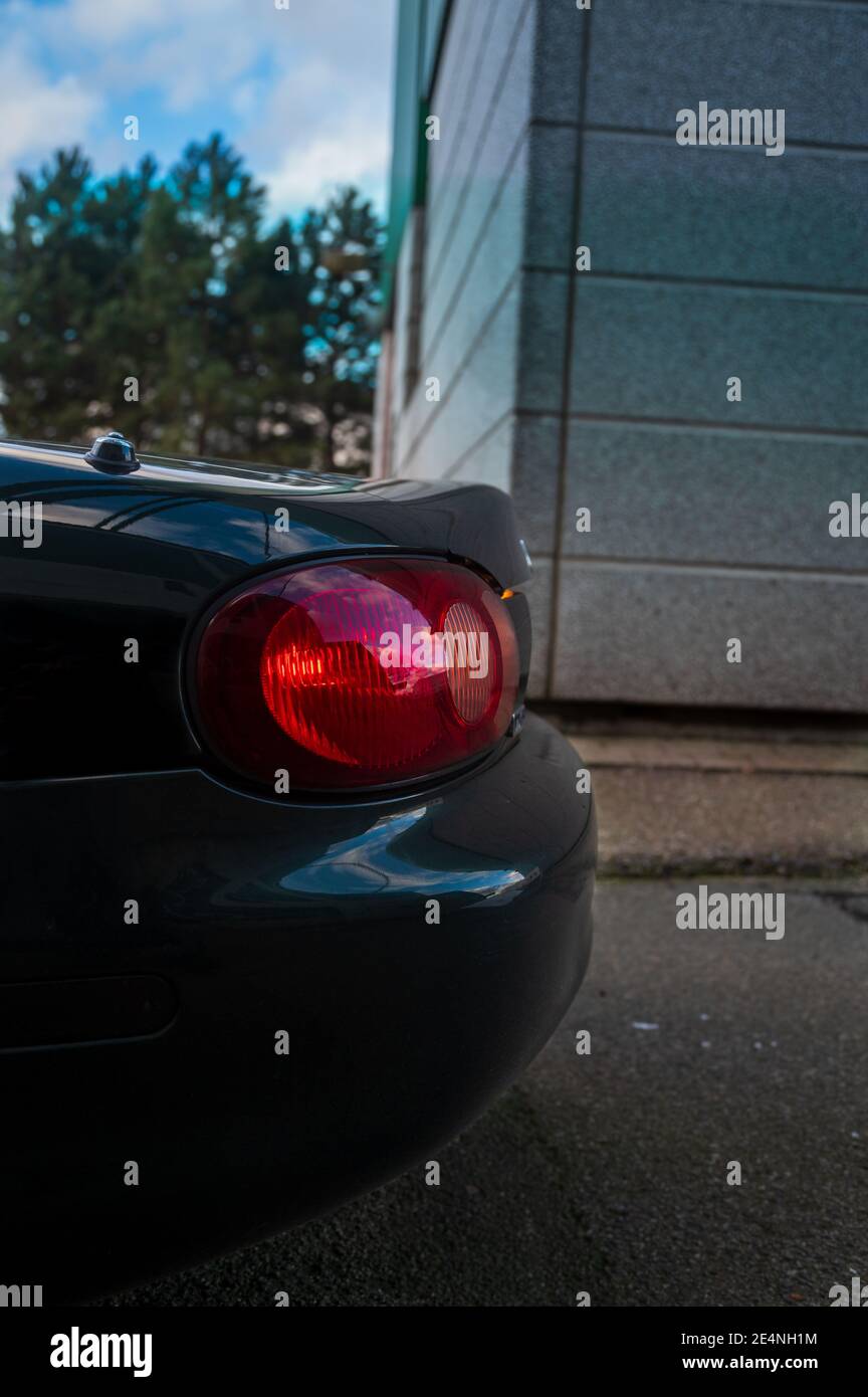 Luce di coda Mazda miata Foto Stock