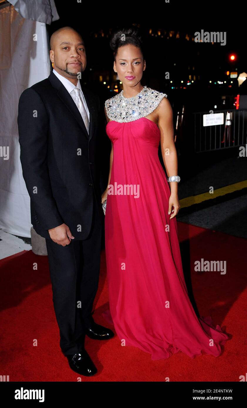 La cantante Alicia Keys partecipa al BET Honors tenutosi al Warner Theatre di Washington, DC, USA il 12 gennaio 2008. Foto di Olivier Douliery/ABACAPRESS.COM Foto Stock