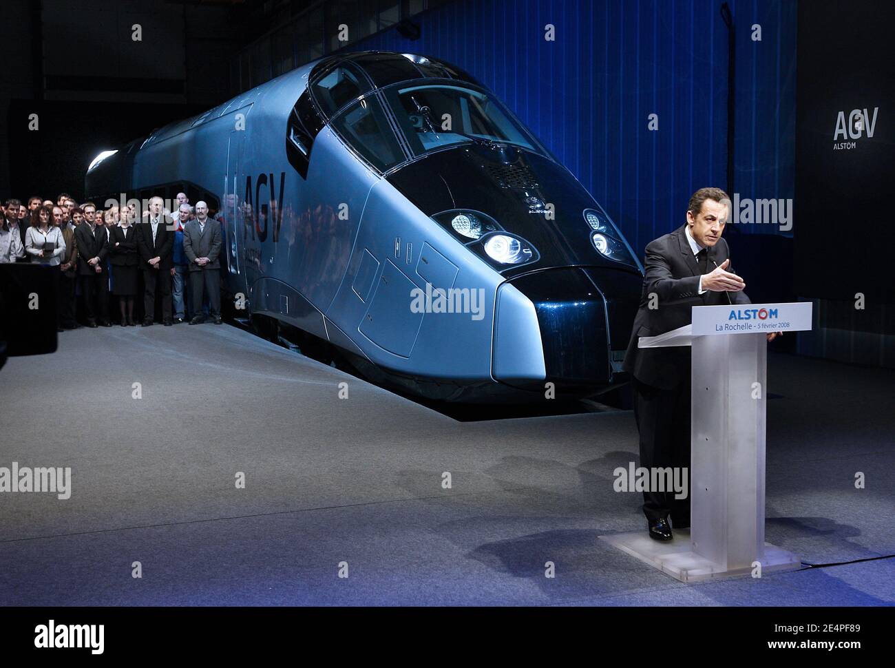 High Speed Train Agv Tgv Alstom Immagini e Fotos Stock - Alamy