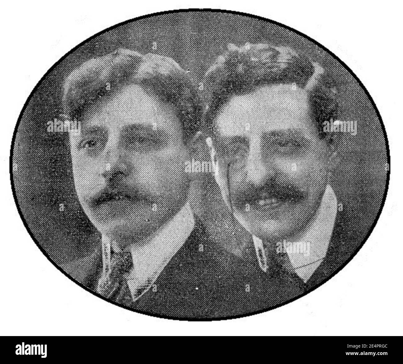 Max Fischer (1880-1957) e Alex Fischer (1881-1935) écrivains (A Foto stock  - Alamy