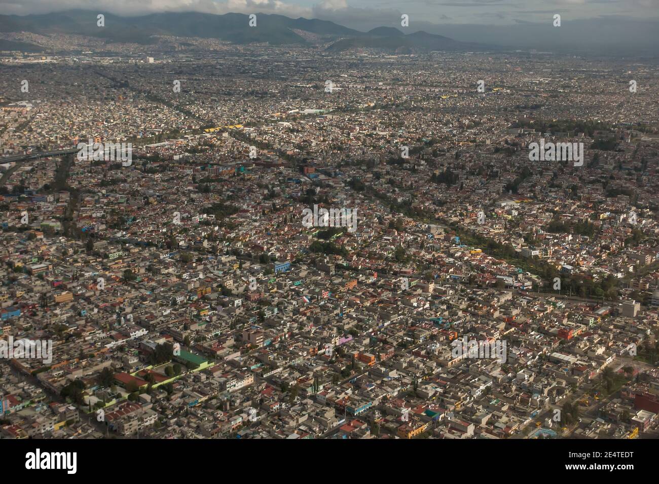 Città del Messico, Messico antenna Foto Stock