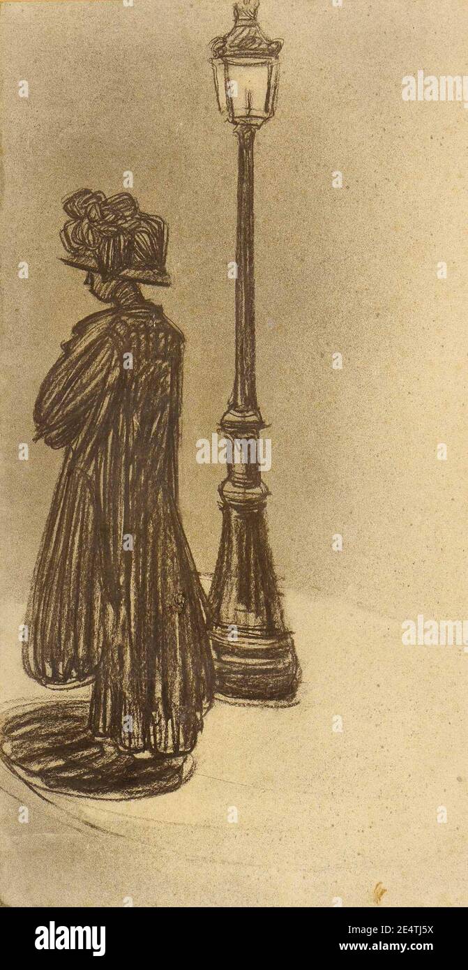 Maxime Dethomas - illustrazione originale della Turque di Eugene Montford - Parigino Romano (1912). Foto Stock