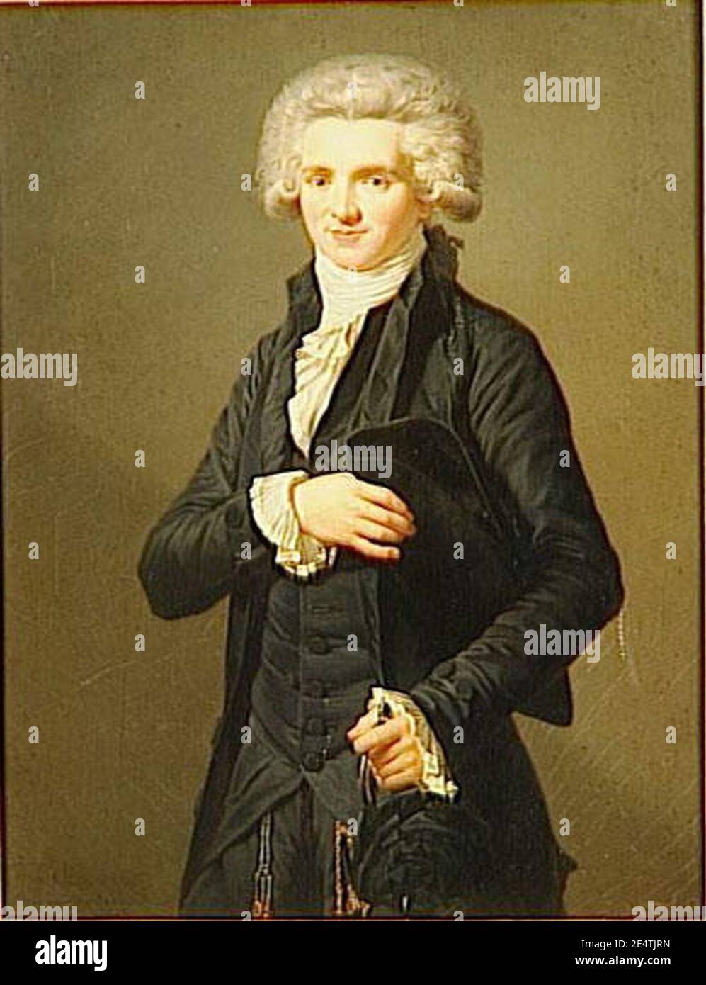 Maximilien de Robespierre (1758-1794). Foto Stock