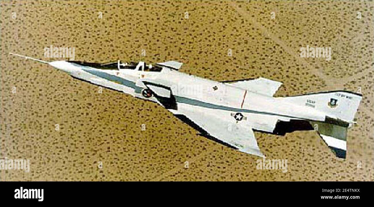 McDonnell Douglas YF-4E tecnologia di controllo di precisione degli aeromobili Foto Stock
