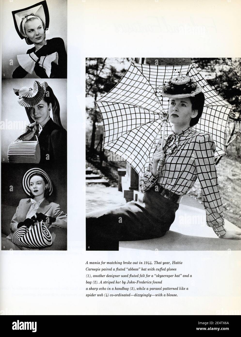 Le riviste di moda donna hanno mostrato nuovi design durante e dopo la  seconda guerra mondiale, USA (compilation della rivista 'Life' degli anni  '40 Foto stock - Alamy