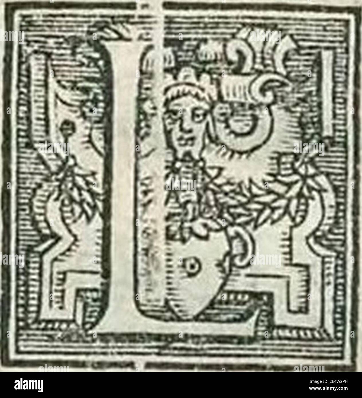 Mela - i tre libri di Pomponio Mela del sito, forma, e misura del mondo. Tradotto per messer Thomaso Porcacchi (pagina 12 raccolto). Foto Stock