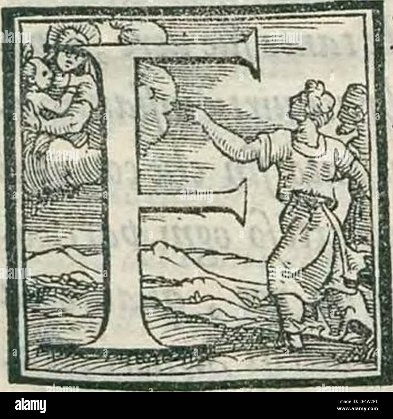 Mela - i tre libri di Pomponio Mela del sito, forma, e misura del mondo. Tradotto per messer Thomaso Porcacchi(3) (pagina 5 raccolto). Foto Stock