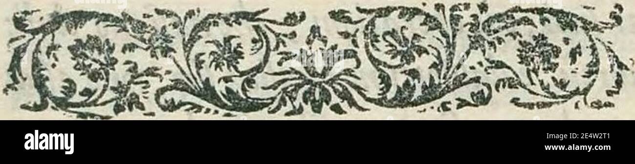 Mela - i tre libri di Pomponio Mela del sito, forma, e misura del mondo. Tradotto per messer Thomaso Porcacchi (pagina 5 raccolto). Foto Stock