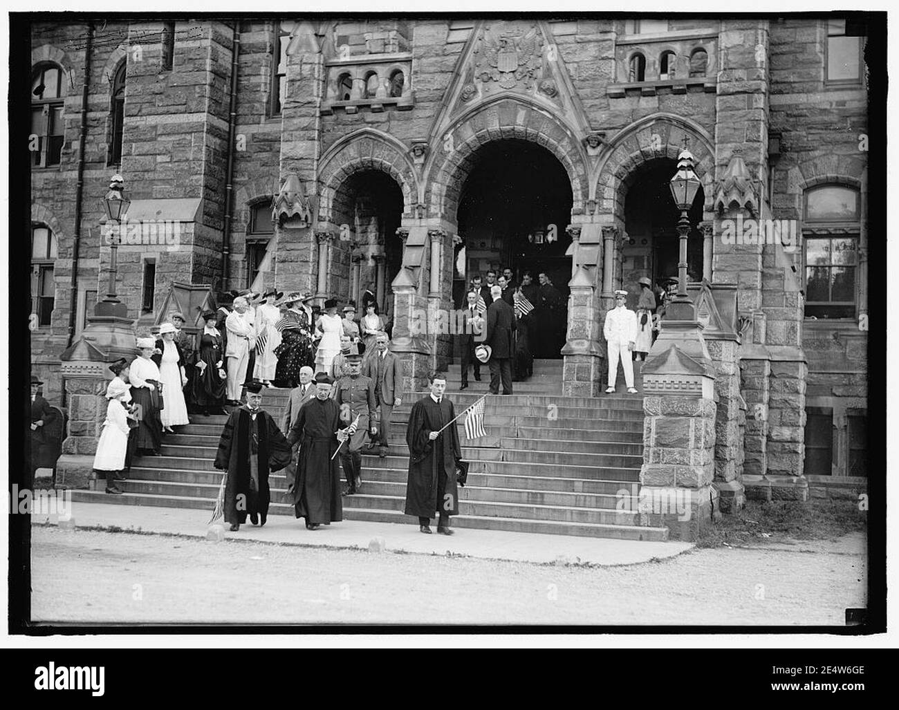 MEMORIAL alberi. MEMORIAL la piantumazione di alberi presso la Georgetown University Foto Stock