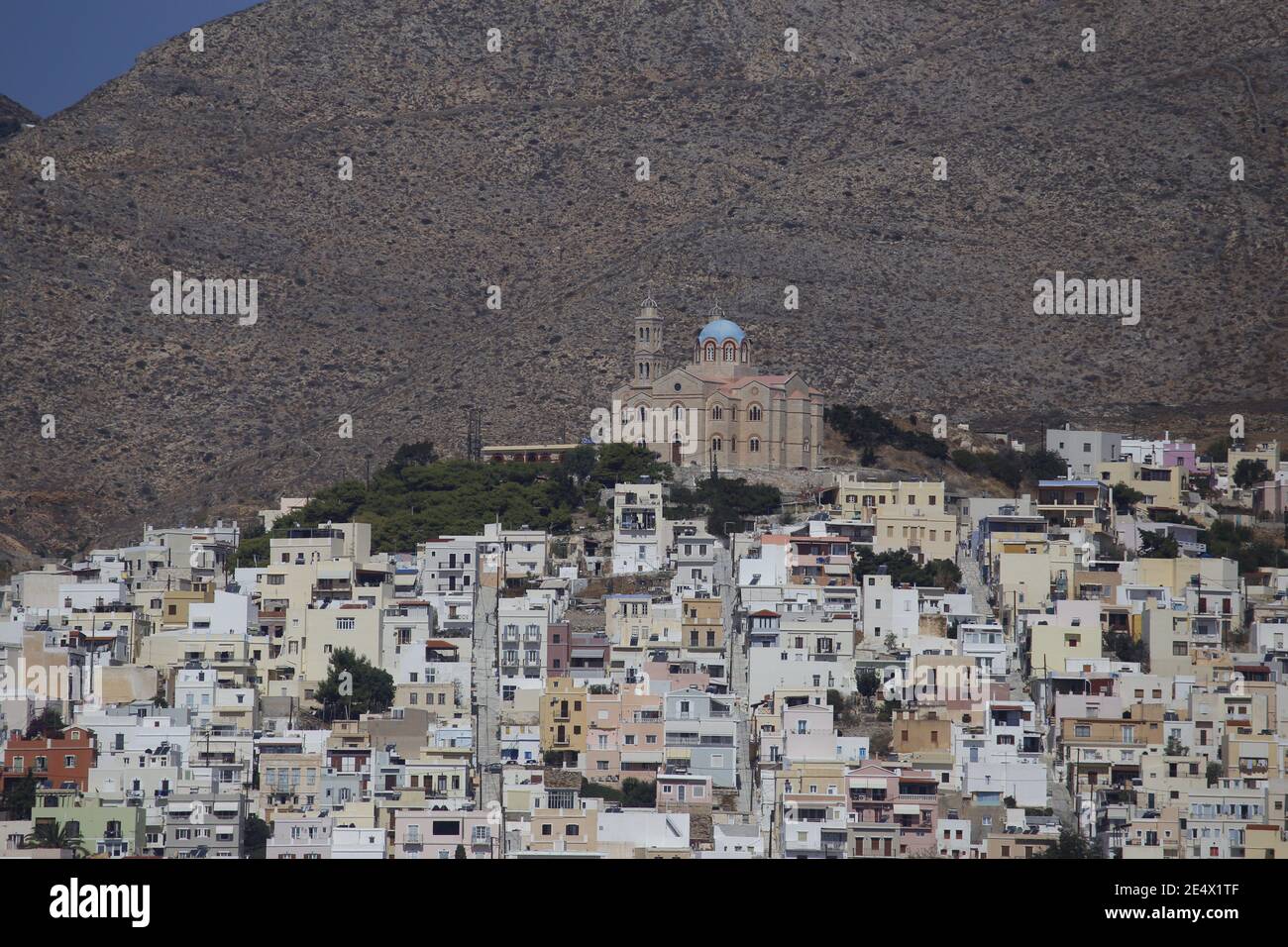 Chiesa della Risurrezione di Cristo, Syros, Grecia, Ciclede Foto Stock