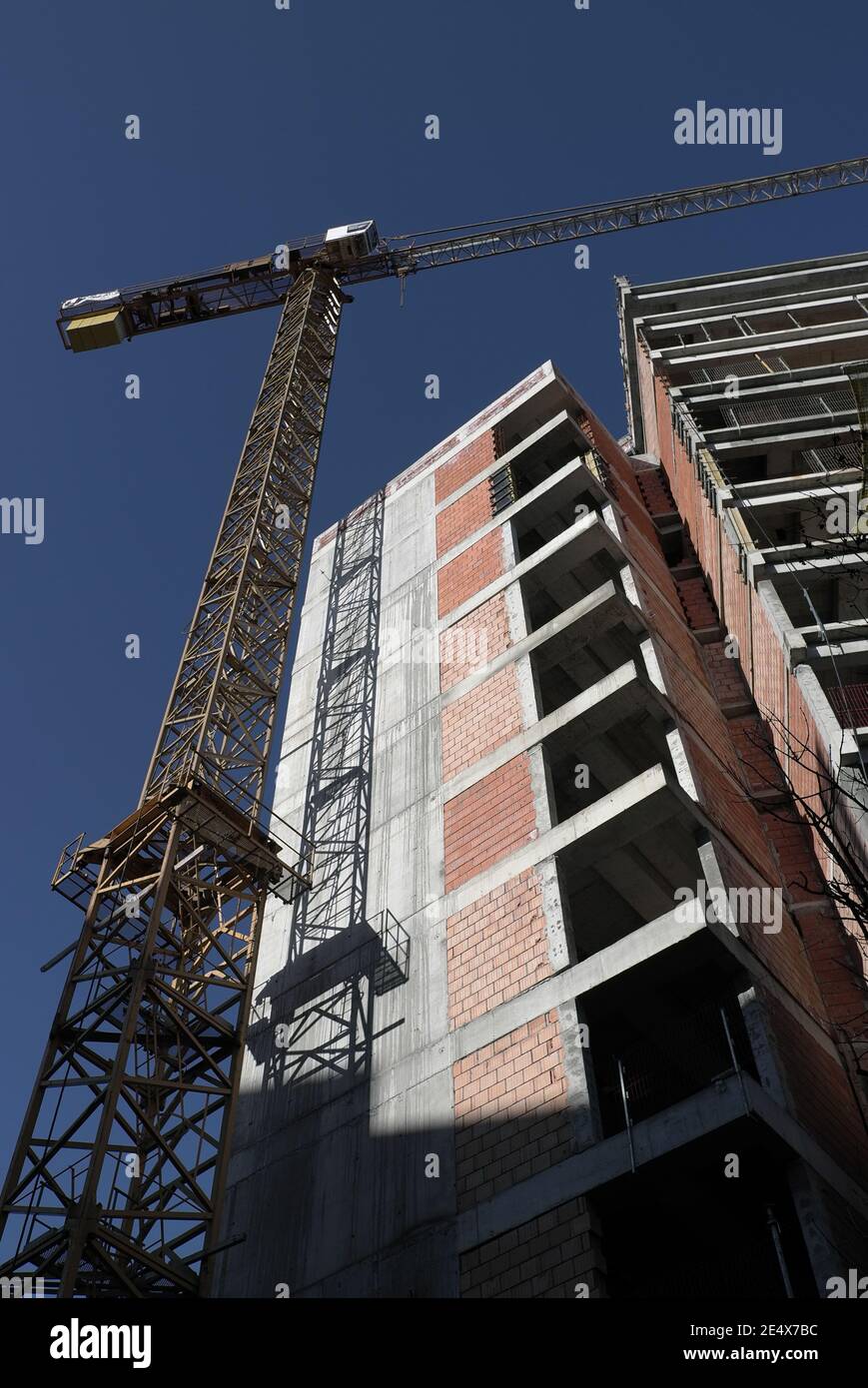 Cantiere Bucarest, 2021 Foto Stock