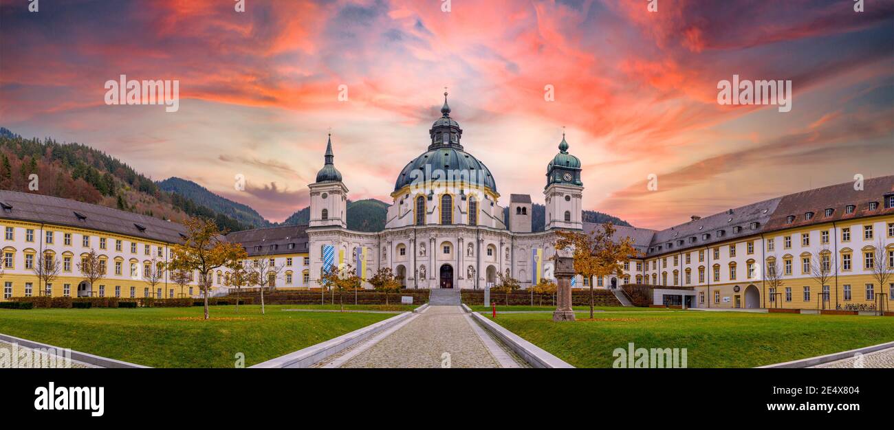 Abbazia benedettina barocca immagini e fotografie stock ad alta