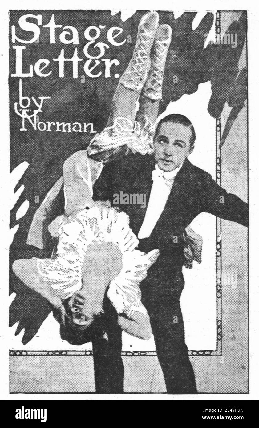 Dance partners e future spose Evelyn Nesbit e Jack Clifford, circa 1913 Foto Stock