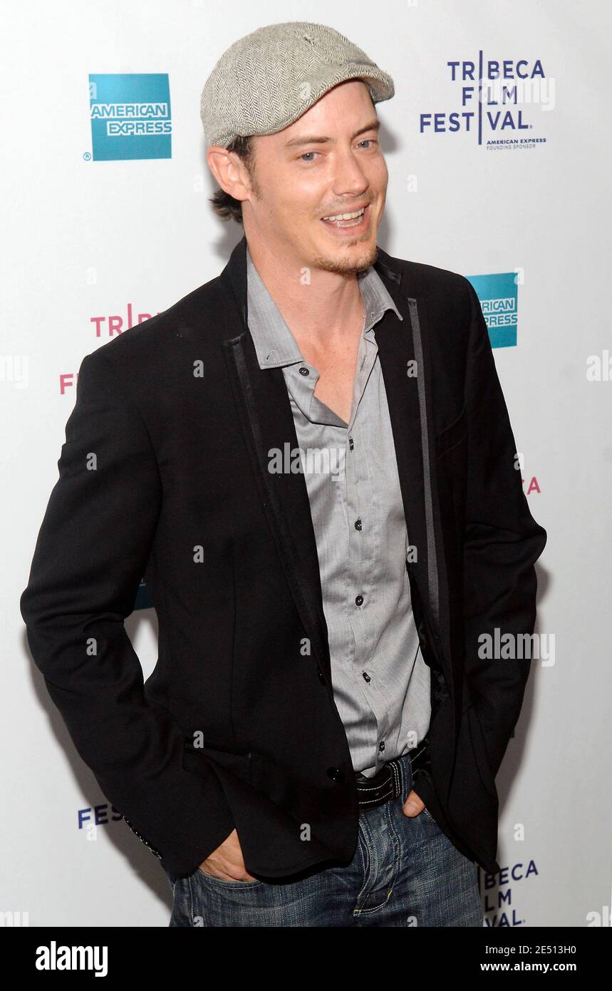 L'attore Jason London si presenta alla proiezione 'Killer Movie' come parte del Tribeca Film Festival 2008 al AMC 19th Street Theatre di New York City, NY, USA il 24 aprile 2008. Foto di Donna Ward/ABACAPRESS.COM Foto Stock