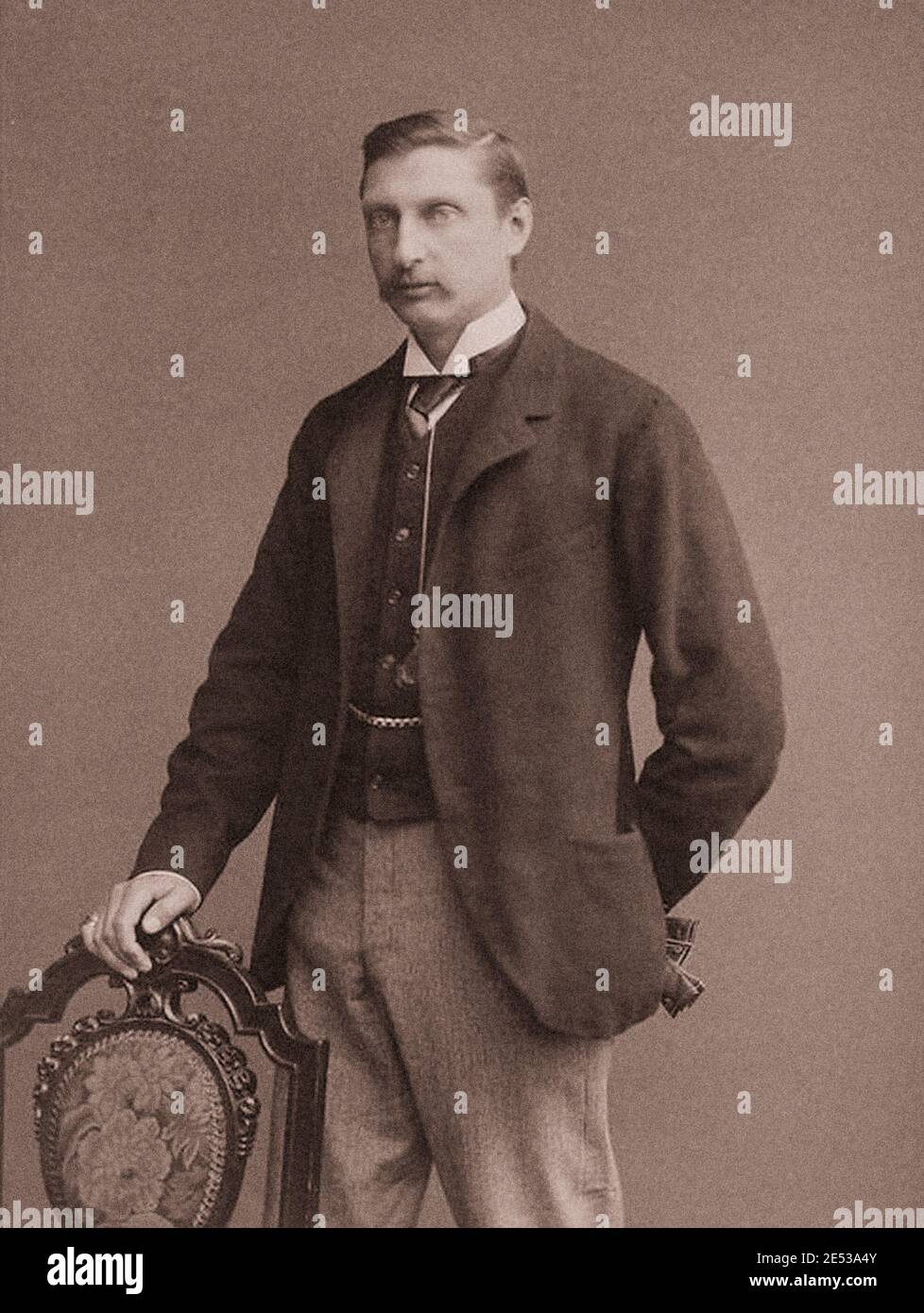 Henry Rider Haggard (1856 – 1925) - romanziere, avvocato e specialista inglese in agronomia e scienze del suolo; un classico della letteratura mondiale di avventura, also Foto Stock