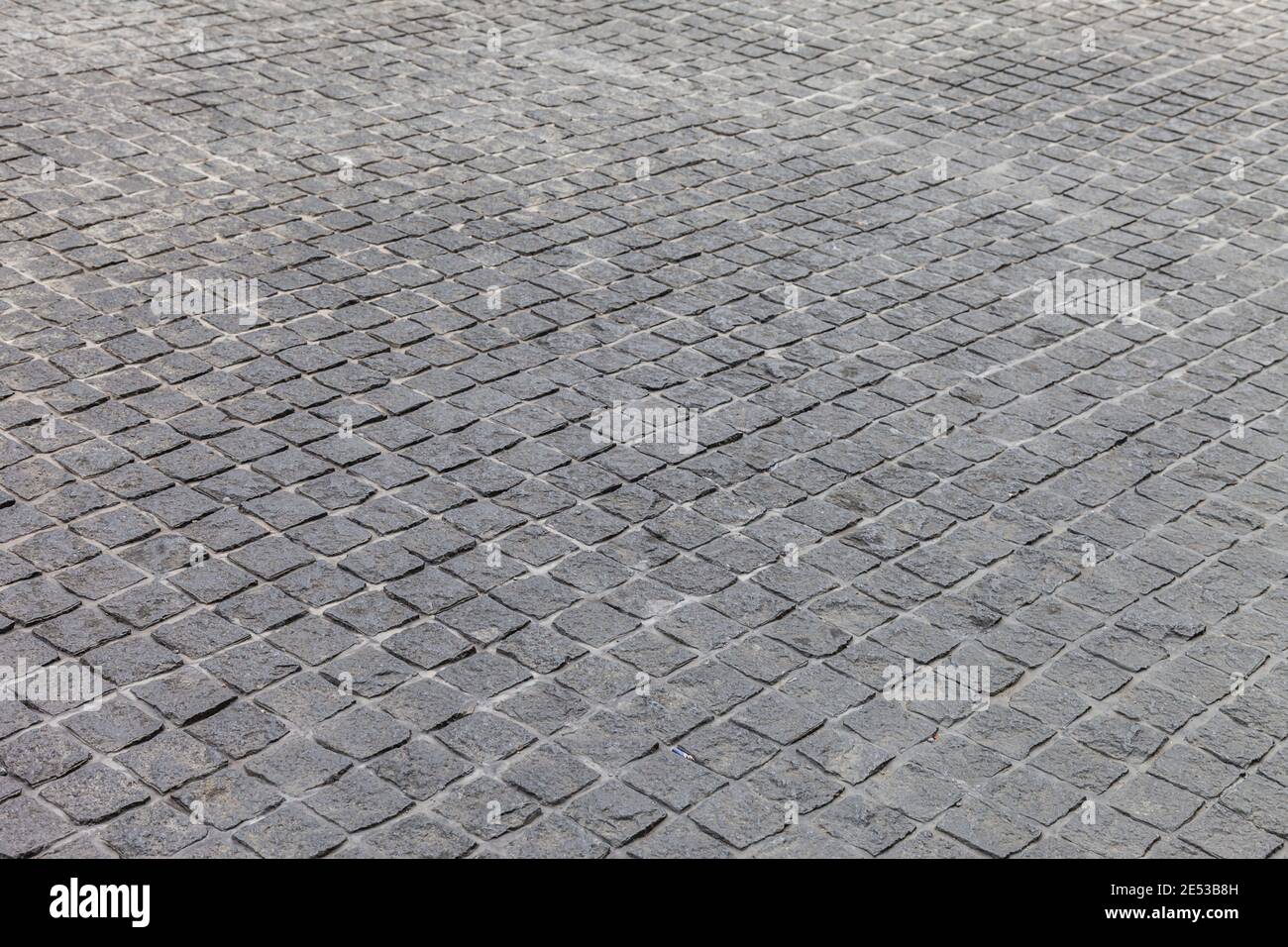 Pietre di pavimentazione struttura OH il pavimento Foto Stock