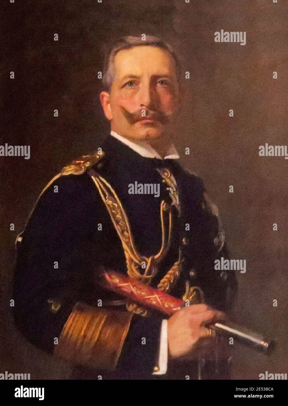 Guglielmo II o Guglielmo II (1859 – 4 giugno 1941) l'ultimo imperatore tedesco (Kaiser) e re di Prussia. Regnò dal 15 giugno 1888 fino alla sua abdicazione Foto Stock