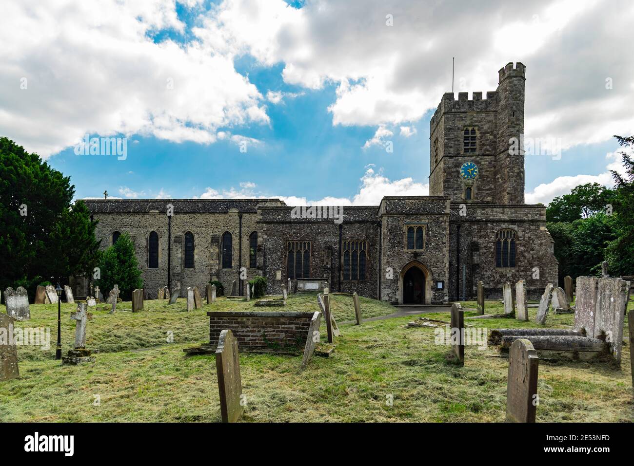 Chiesa di Santa Maria Maddalena del XIII secolo Foto Stock