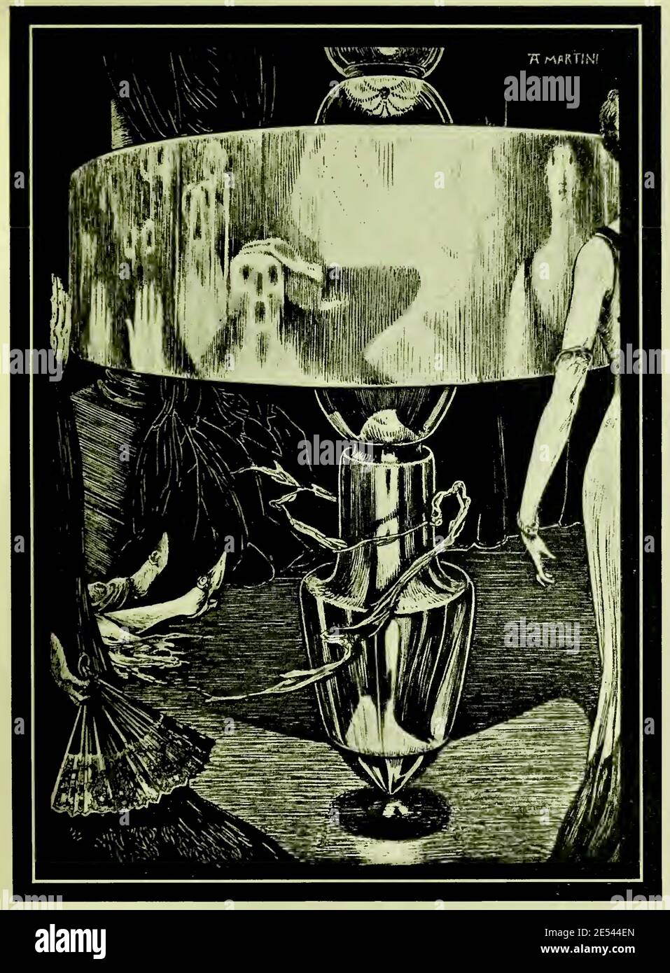 Immagine surreale di Alberto Martini Foto Stock