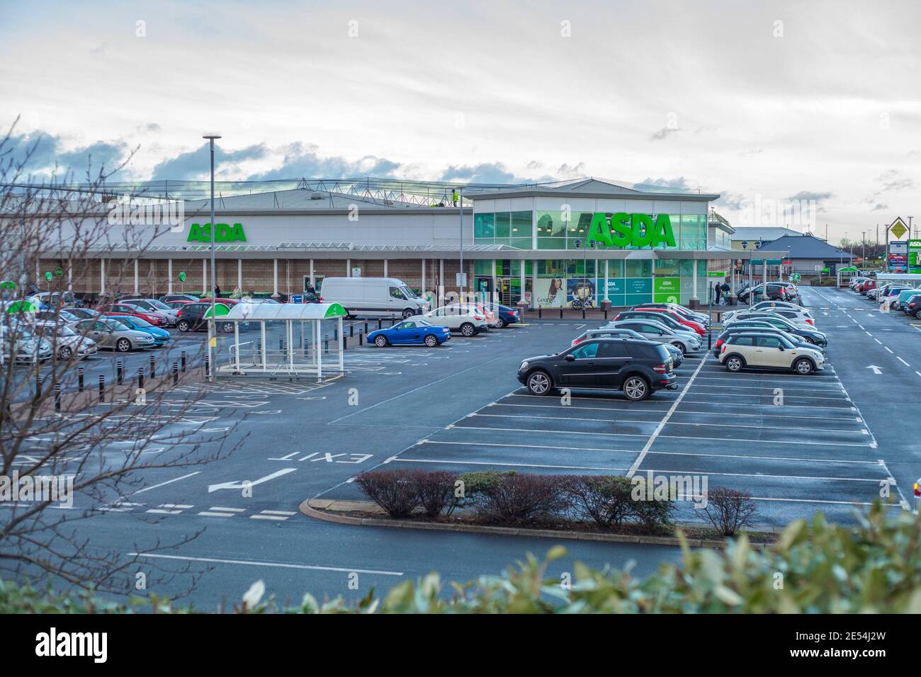 Asda store,Hartlepool,l'Inghilterra,UK Foto Stock