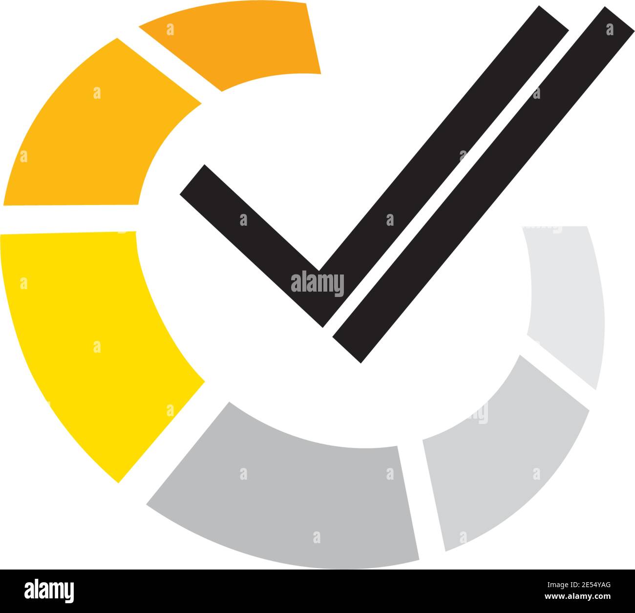 Selezionare il modello vettoriale di ispirazione per il design del logo icona Illustrazione Vettoriale
